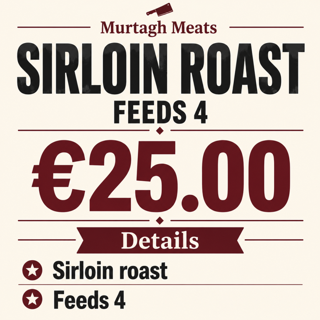 Sirloin Roast - Feeds 4