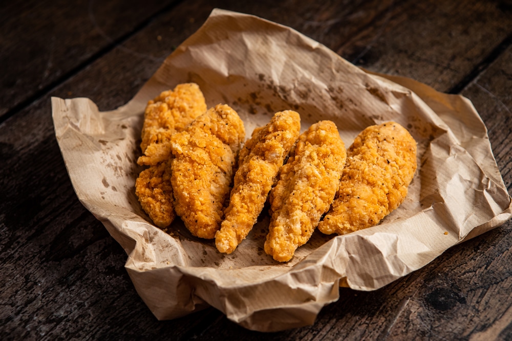 Plain Chicken Goujons - 1kg